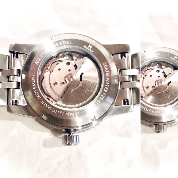 * SOLD * Automatic Heritor Dalton | Black Dial | Like New | Dive Watch - Picture 6 of 16